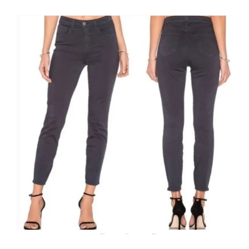 L'AGENCE Gray High Rise Skinny Leg Jeans Womens Size 27